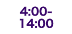 4:00-14:00
